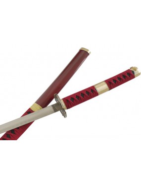 ORNAMENTAL REPRODUCTION KATANA RORONOA ZORO RED DELUXE [ZS9413A] 2
