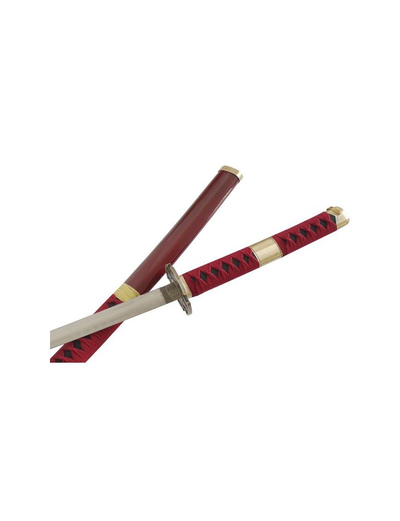 REPRODUCCIÓN ORNAMENTAL KATANA RORONOA ZORO RED DELUXE [ZS9413A]