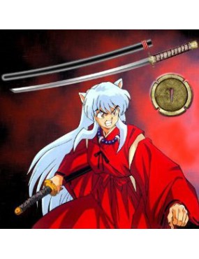 REPRODUCCIÓN ORNAMENTAL KATANA BLEACH INUYASHA TESSAIGA [ZS225] 2
