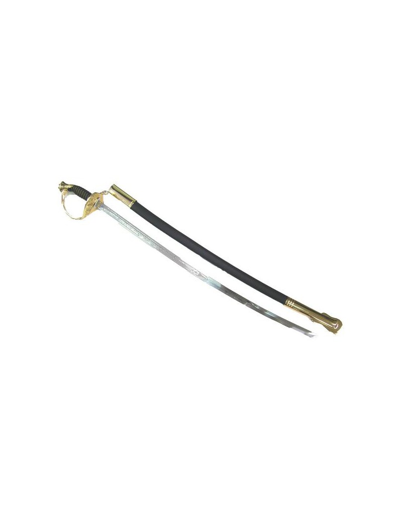 JING GONG RRIPRODUZIONE ORNAMENTALE SPADA UFFICIALE NAVAL CERIMONIALE [BY-094A]