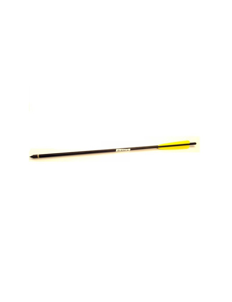 EK ARCHERY DARDO IN ALLUMINIO 20 POLLICI NERO [D024B]