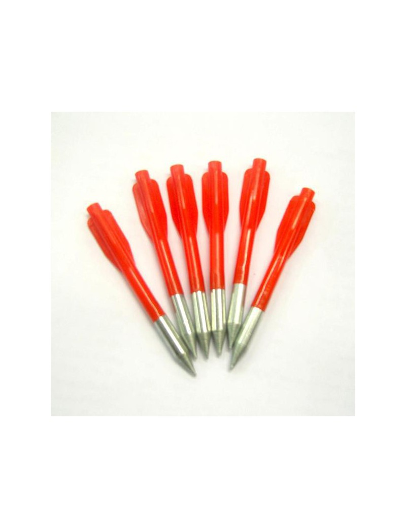 JEU 6 FLECHETTES POUR PISTOLET ARBALÈTE CF 501C [CF-PR6]