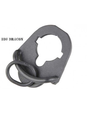 BIG DRAGON FULL METAL RING WITH BELT HOOK [BD-4337B]