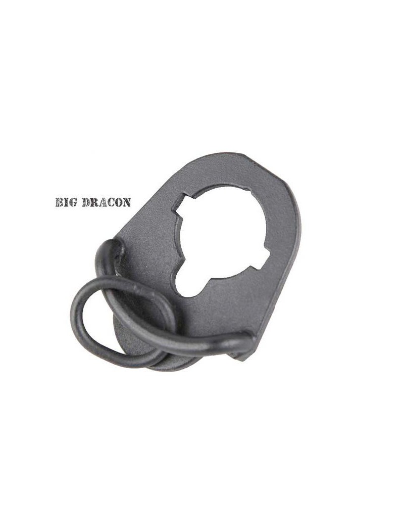 ANELLO BIG DRAGON FULL METAL CON GANCIO PER CINGHIA [BD-4337B]