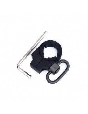 ELEMENT DOPPIO ATTACCO PER ANELLO CINGHIA QD PER M4 NERO [ASI808ACB][EL-EX314] 2