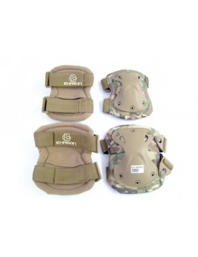 SET KNEE-ELBOW MULTICAM EXAGON [EX-PA3MC]