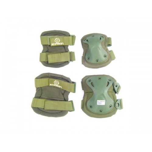 GRÜNES KNIE-ELLENBOGEN-EXAGON [EX-PA3OD]