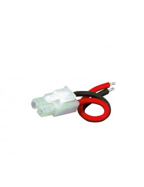 CONECTOR TAMIYA MACHO GRANDE CON CABLES [BB80]