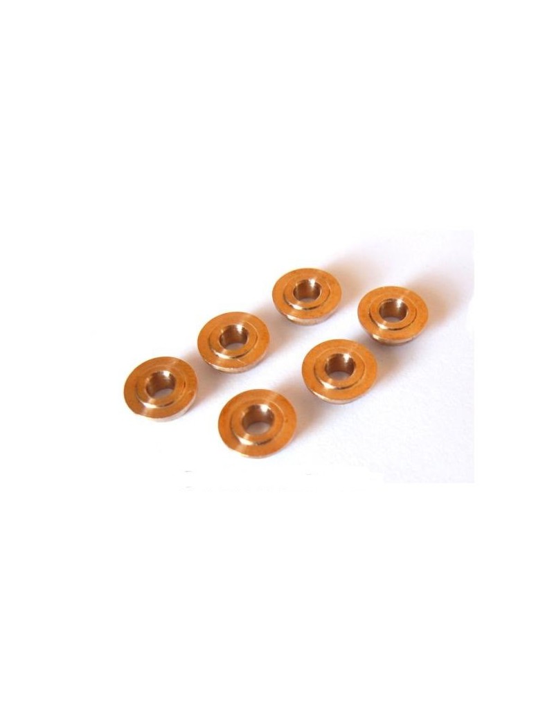 BOCCOLE IN BRONZO DA 6mm HAWK ARMS [010-012]