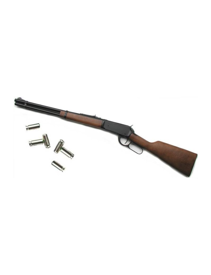 WINCHESTER CAL.8 MM A SALVE COLOR NERO E LEGNO [BR-2100]