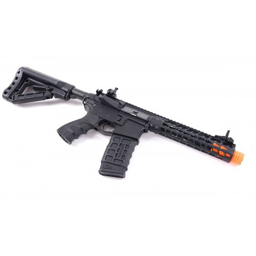 RIFLE ELÉCTRICO G&G CM16 WILD HOG 9" MOSFET KEYMOD NEGRO [GGWL9]