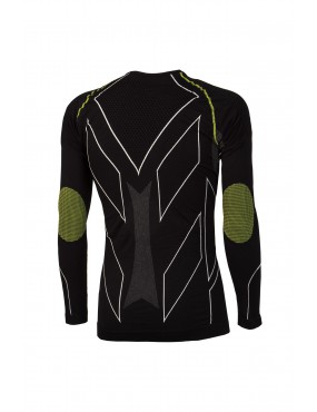 MAGLIA TERMICA X TECH PREMIUM GIROCOLLO DA +10 A -30 COLORE NERO [MAGLIA PREMIUM] 2