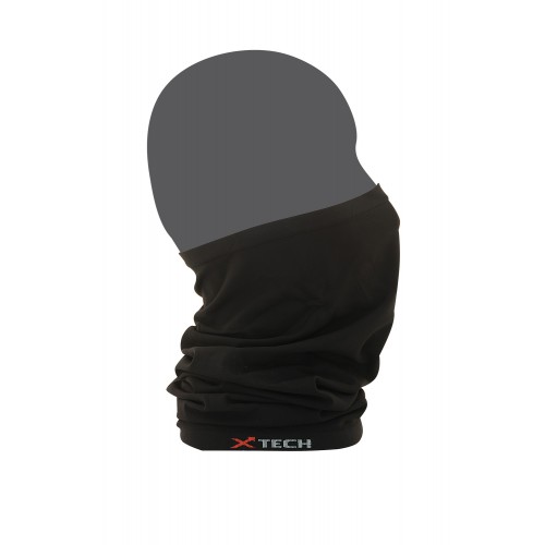 XTECH TUBOLARE/SCALDACOLLO TERMICO X-TUBE DA +15 A -15 COLORE NERO TAGLIA UNICA [SCALDACOLLO X-TUBE NERO]