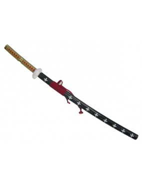 RIPRODUZIONE ORNAMENTALE  KATANA ONE PIECE TRAFALGAR LAW RED [ZS521RD]