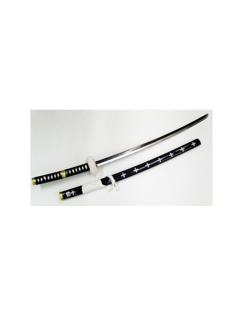 ORNAMENTAL REPRODUCTION  KATANA EINTEILIGES TRAFALGARRECHT SCHWARZ [ZS521B]