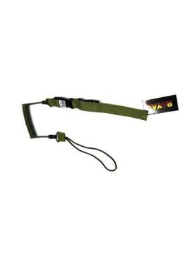 GREEN EXTENSIBLE SPRING LACE FOR PISTOL [KR029V]