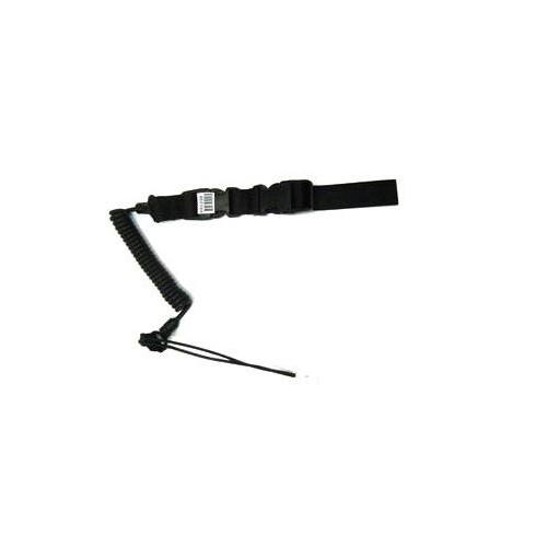 CORDÓN MUELLE EXTENSIBLE PARA PISTOLA NEGRO [KR029B]