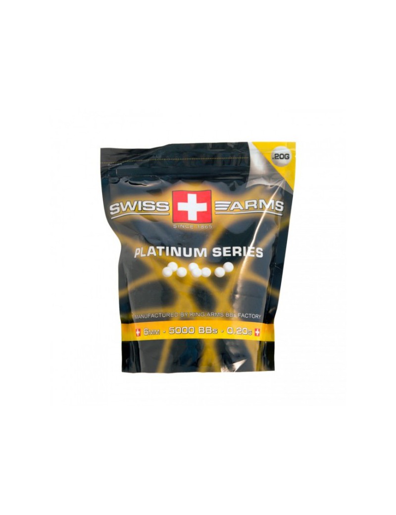 KING ARMS BB'S 0,2Ogr 5000 Stück [KA-BB-01-WH]