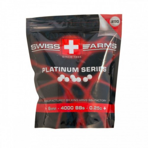 KING ARMS BB'S 0,25gr 4000pcs [KA-BB-02-WH]