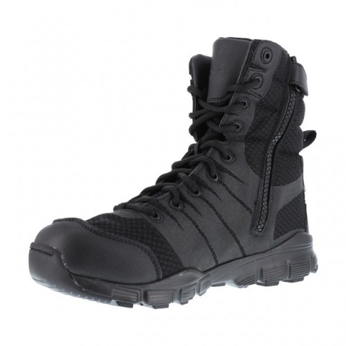 REEBOK DAUNTLESS BOTTES TACTIQUES ULTRA-LÉGÈRES 8 POUCES À FERMETURE ÉCLAIR SUR LES CÔTÉS RB8720 TG 43 [RB8720T43]