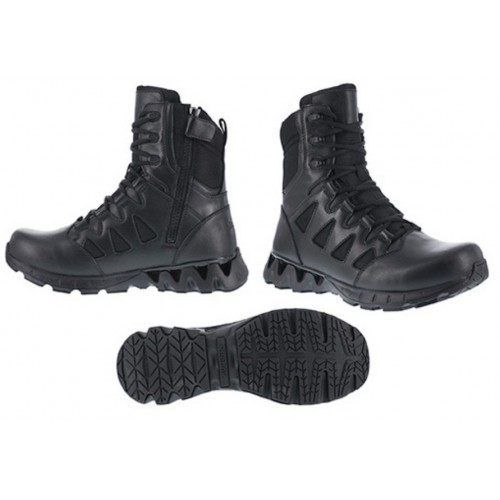 BOTA TÁCTICA CON CREMALLERA LATERAL REEBOK DUTY DE 8 PULGADAS RB8845 TG 44