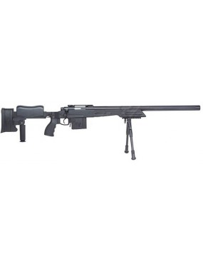 SNIPER TACTICAL MB4413 BLACK RIFLE WITH BIPOD [MB4413B]