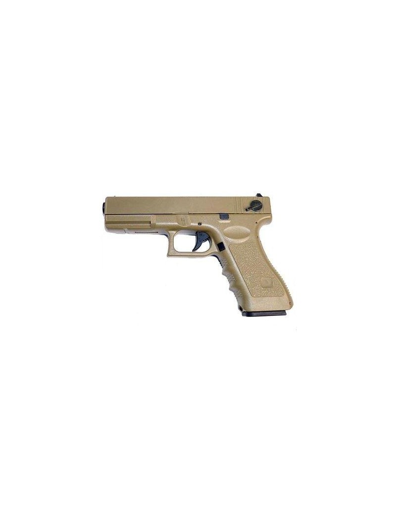 GLOCK G18C ELETTRICA GEAR BOX METAL COLPO SINGOLO/RAFFICA [CM030T]