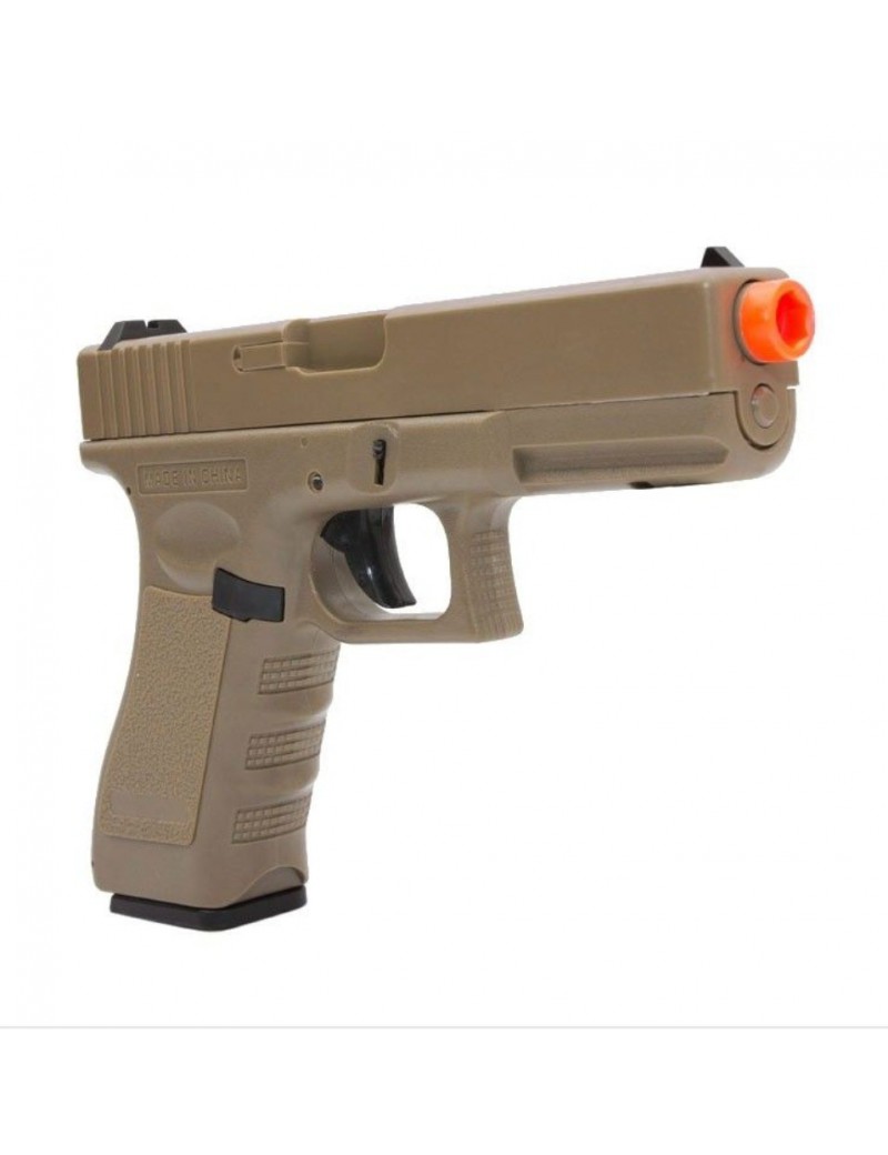 CYMA GLOCK G18C ELETTRICA COLPO SINGOLO/RAFFICA TAN [CM030T]