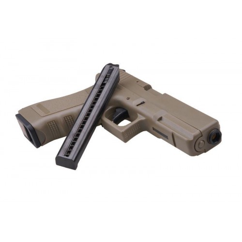 GLOCK G18C ELETTRICA GEAR BOX METAL COLPO SINGOLO/RAFFICA [CM030T]
