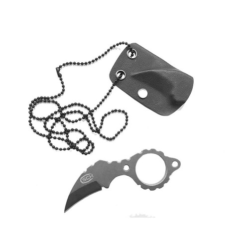 COLTELLO TASCABILE SCK X12 CON FODERO E CATENELLA IN ACCIAIO [CW-X12]