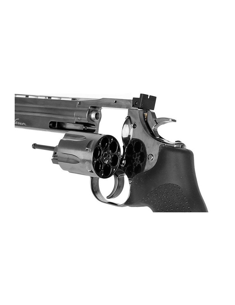 PISTOLA REVOLVER DAN WESSON 715 6 POLLICI STEEL GREY FULL METAL CO2 (18191)
