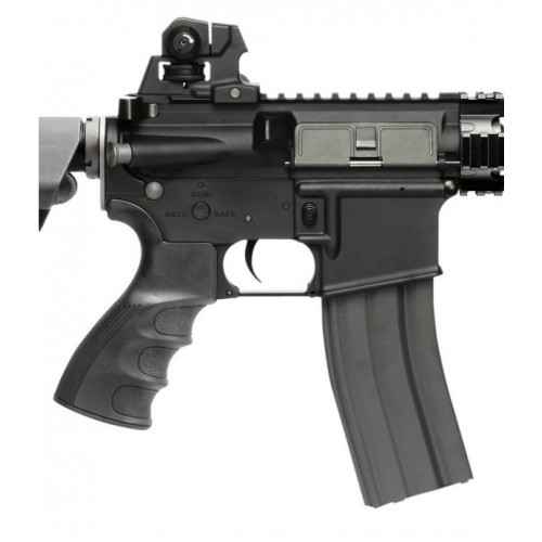 RIFLE AIRSOFT ELÉCTRICO G&G GR15 RAIDER XL NEGRO BLOW-BACK (GG-BBRAIDERXL)
