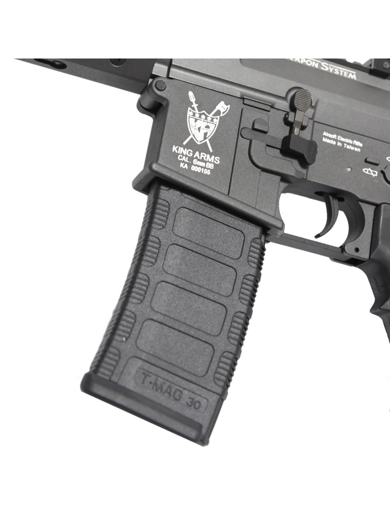 FUCILE ELETTRICO KING ARMS M4 TWS KEYMOD CQB GREY [KA-AG-198-GY]