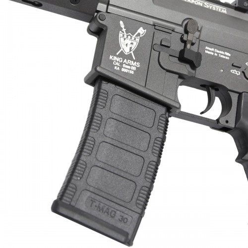 FUCILE ELETTRICO KING ARMS M4 TWS KEYMOD CQB GREY [KA-AG-198-GY]
