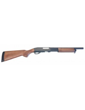 ESCOPETA NEGRO Y MADERA M870 M QINGLIU AIRGUN [QL-M870MB]