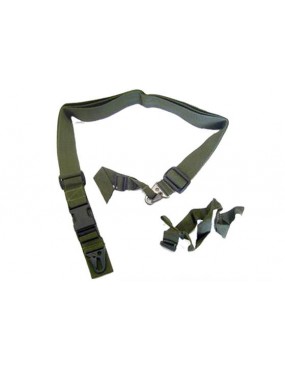 THREE-POINT GREEN SHOULDER STRAP [BX08 VERDE]