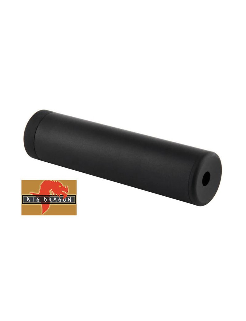 CLASSIC SILENCER 110MM BLACK LEFT / DX BIG DRAGON [BD-0459B]