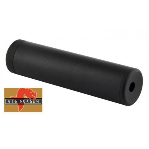 CLASSIC SILENCER 110MM BLACK LEFT / DX BIG DRAGON [BD-0459B]