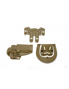 ROYAL FUNDA RÍGIDA TAN PER BERETTA 92-98 [HM9-T] 2