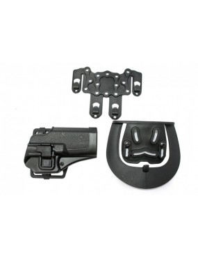 RIGID BLACK ROYAL HOLSTER FOR REPLICA G17-G18 [HGL-B]