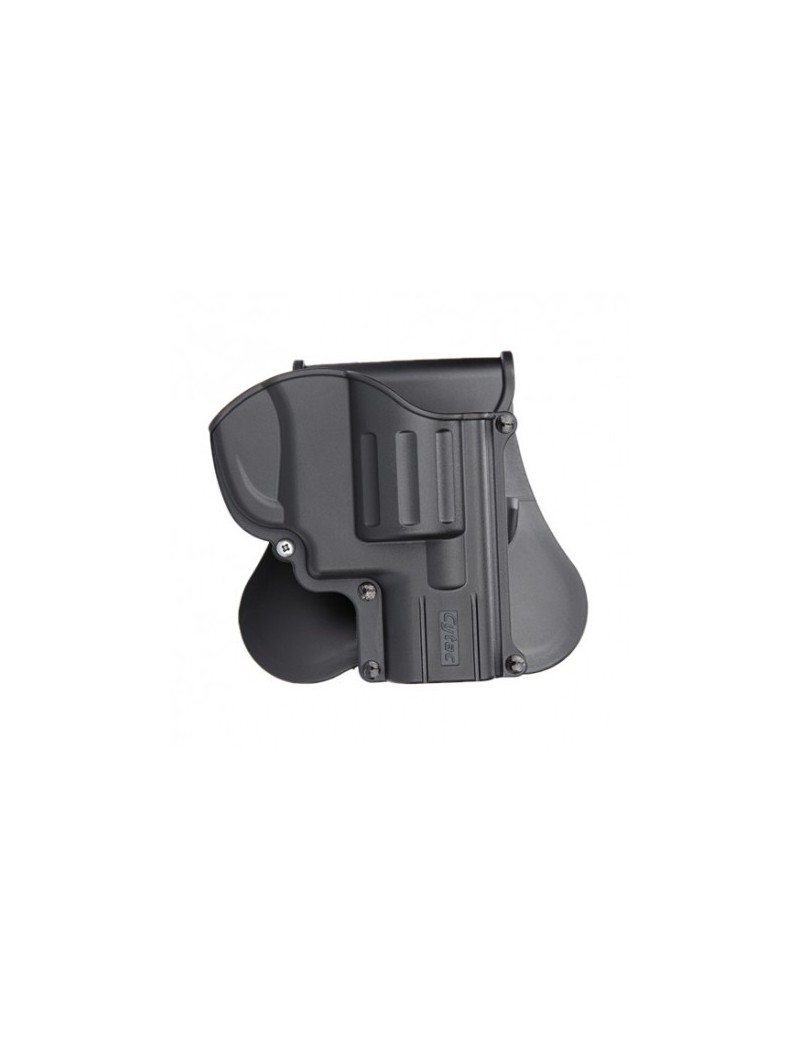 RIGID CYTAC HOLSTER FÜR REVOLVER SCHWARZEN RECHTEN GÜRTEL [CY-SW-JF]