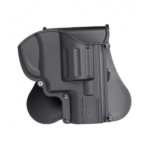 RIGID CYTAC HOLSTER FÜR REVOLVER SCHWARZEN RECHTEN GÜRTEL [CY-SW-JF]