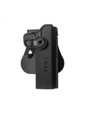 IMI DEFENCE BLACK POLYMER HOLSTER FÜR 1911 PISTOL [IMI-Z1030]