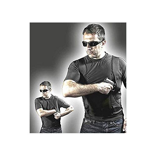 T-SHIRT BIANCA CON FONDINA INTERNA AMBIDESTRA VEGA HOLSTER TAGLIA S [UWH401WI]