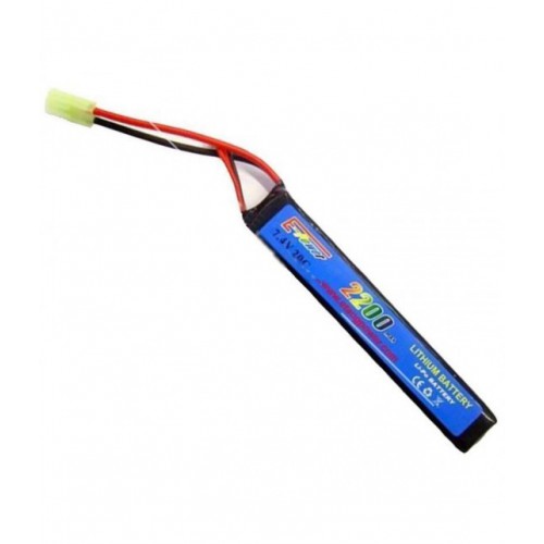 BATTERIA LIPO 7.4v X 2200 mAh STICK E-POWER [7.4x2200T]