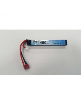 LIPO BATTERIE 7.4V 1450MAH 30C SCHWARZER STURM [BS-7.4X1450]