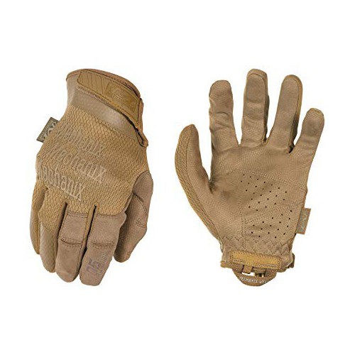 LUVAS TÁTICAS ESPECIAIS MECHANIX 0,5 MM COYOTE [MSD-72]