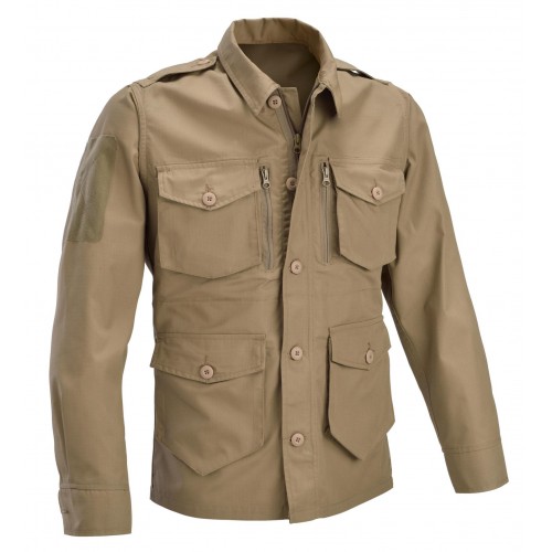 GIACCA PANTHER DEFCON 5 IN POLYCOTTON RIPSTOP COYOTE TAN TG.L [D5-3521CT-L]