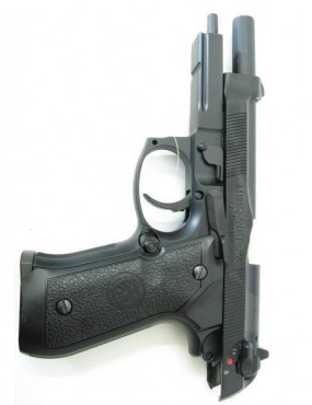 HFC PISTOLA A GAS HALF METAL RAFFICA NERA [HG 190R] 2