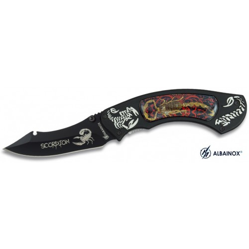 COLTELLO RICHIUDIBILE ALBAINOX SCORPION FOLDING [19001]